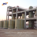 Pvc Frp Pipe fiberglass storage tank 100000 liter Factory